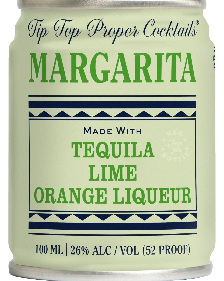 Tip Top Margarita Tequila Cocktail - 12 Pack (100 ml)