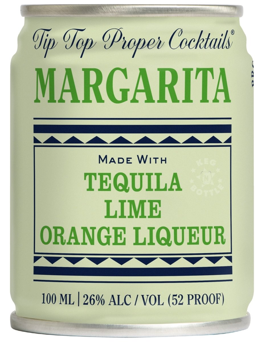 Tip Top Margarita Tequila Cocktail - 4 Pack (100 ml)