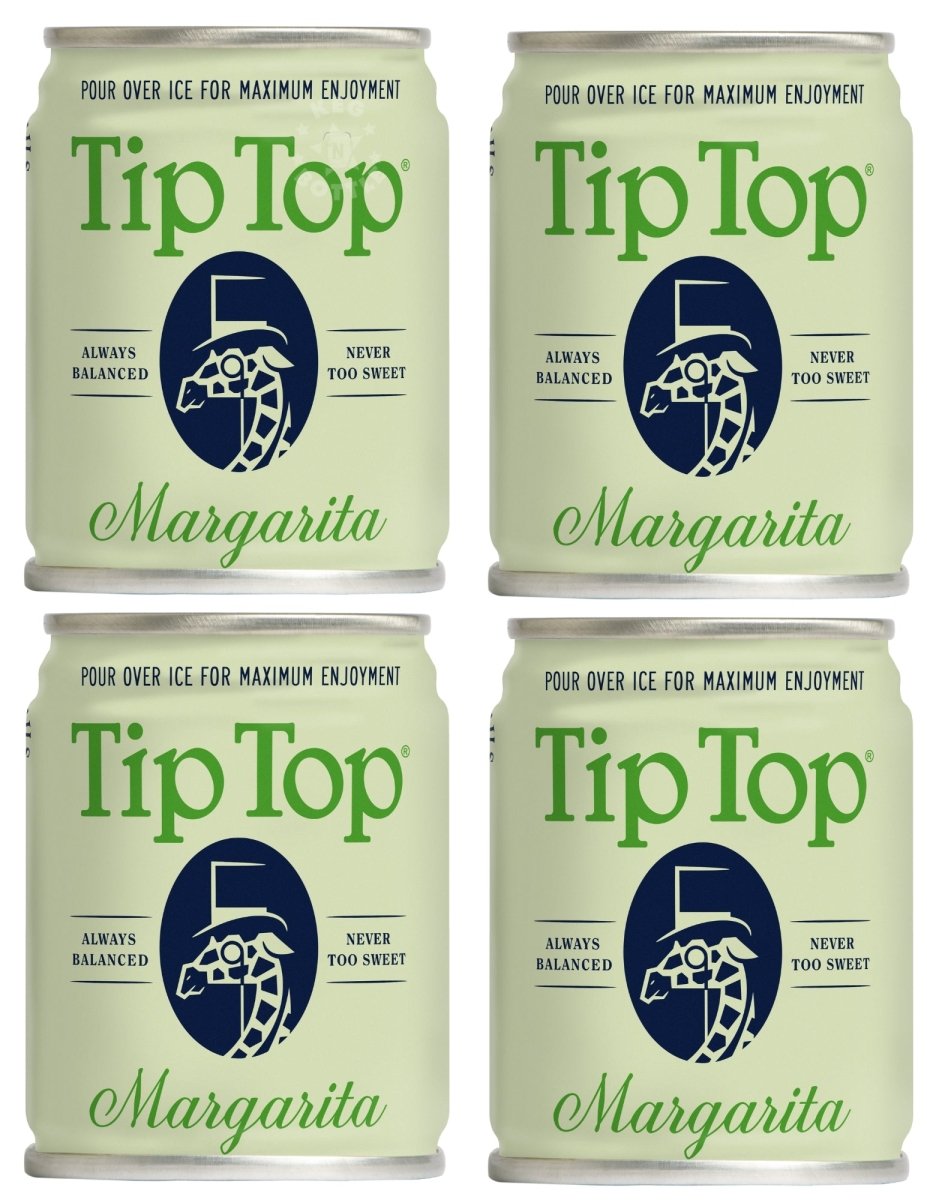 Tip Top Margarita Tequila Cocktail - 4 Pack (100 ml)
