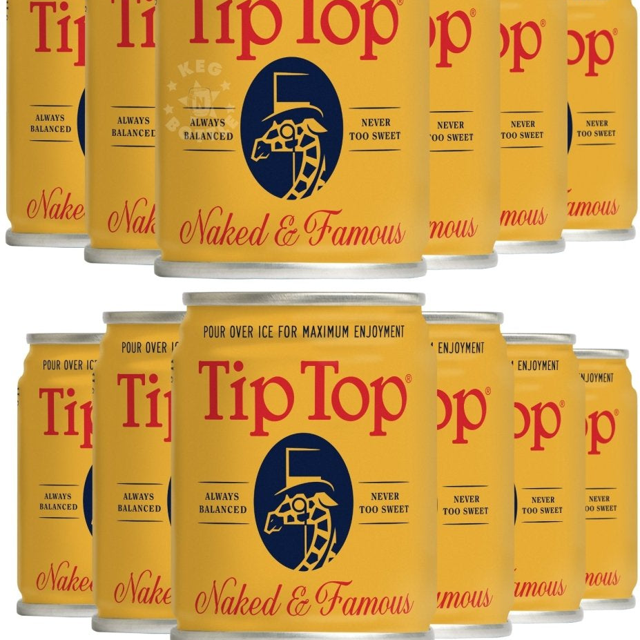 Tip Top Naked & Famous Mezcal Cocktail - 12 Pack (100 ml)