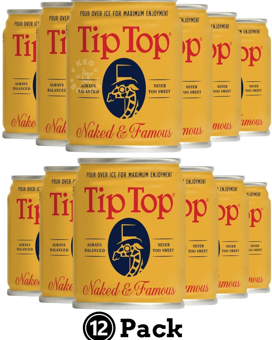 Tip Top Naked & Famous Mezcal Cocktail - 12 Pack (100 ml)