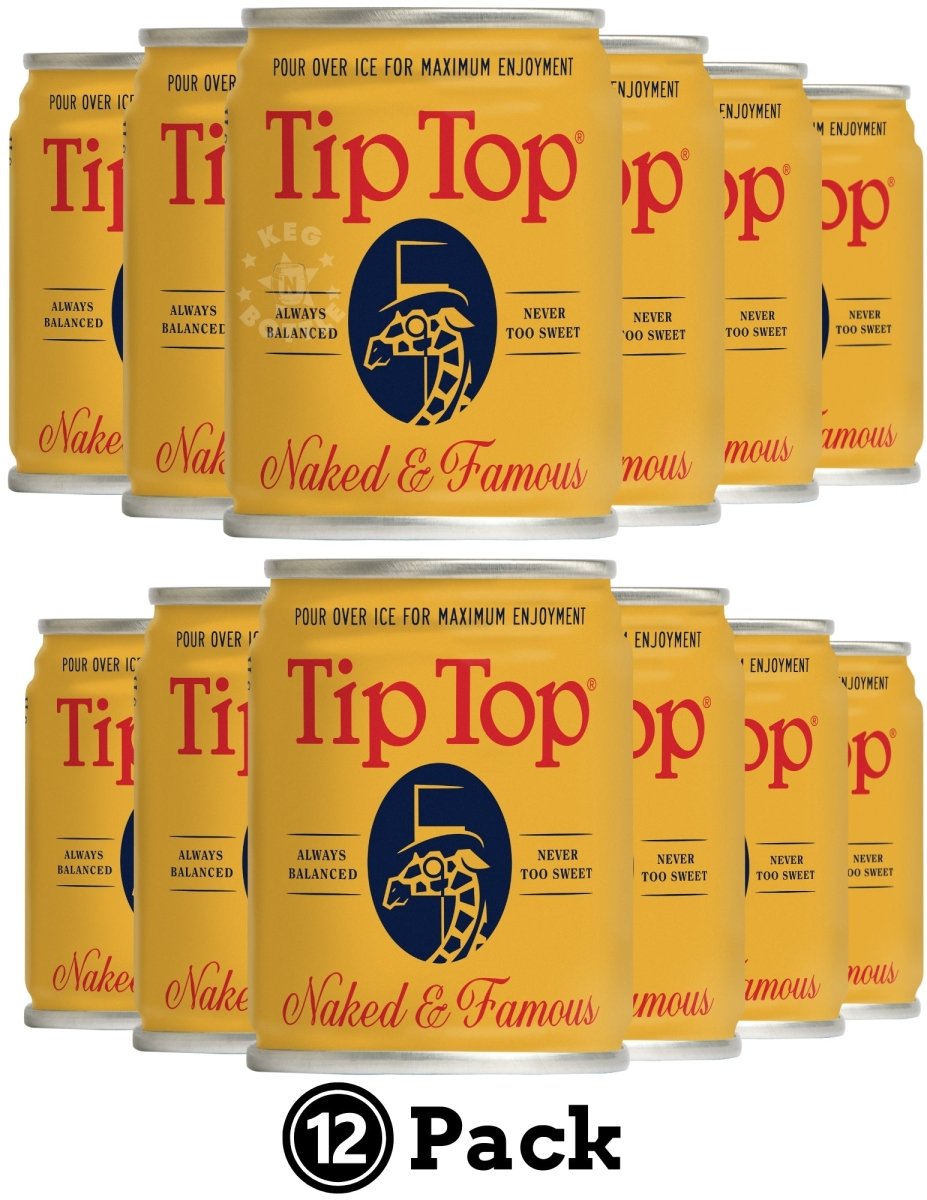 Tip Top Naked & Famous Mezcal Cocktail - 12 Pack (100 ml)