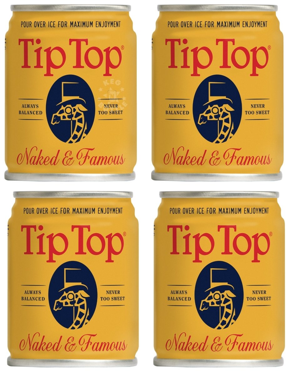 Tip Top Naked & Famous Mezcal Cocktail - 4 Pack (100 ml)