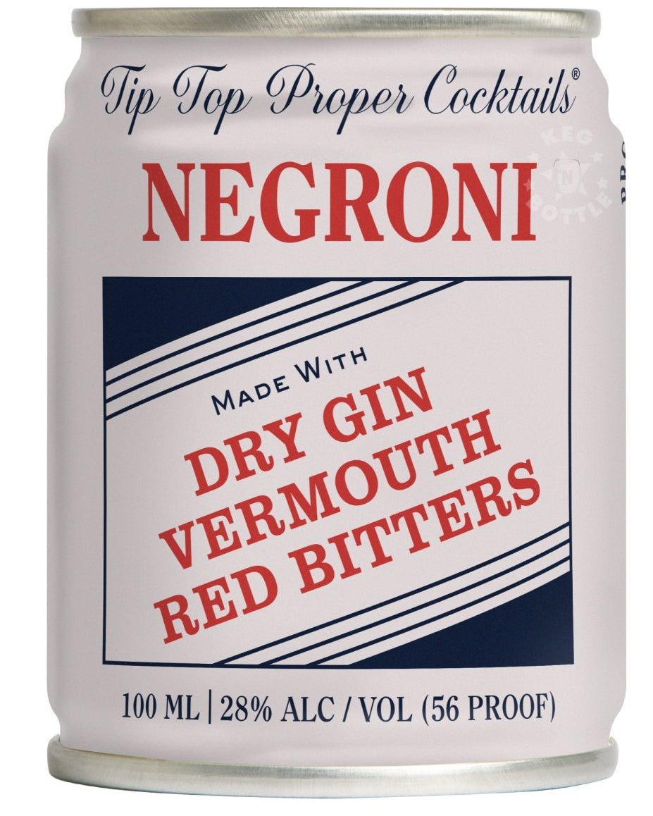 Tip Top Negroni Gin Cocktail - 4 Pack (100 ml)