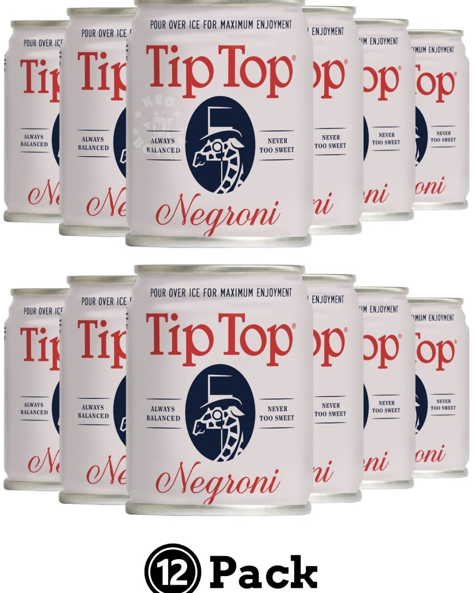 Tip Top Negroni Gin Cocktail - 12 Pack (100 ml)