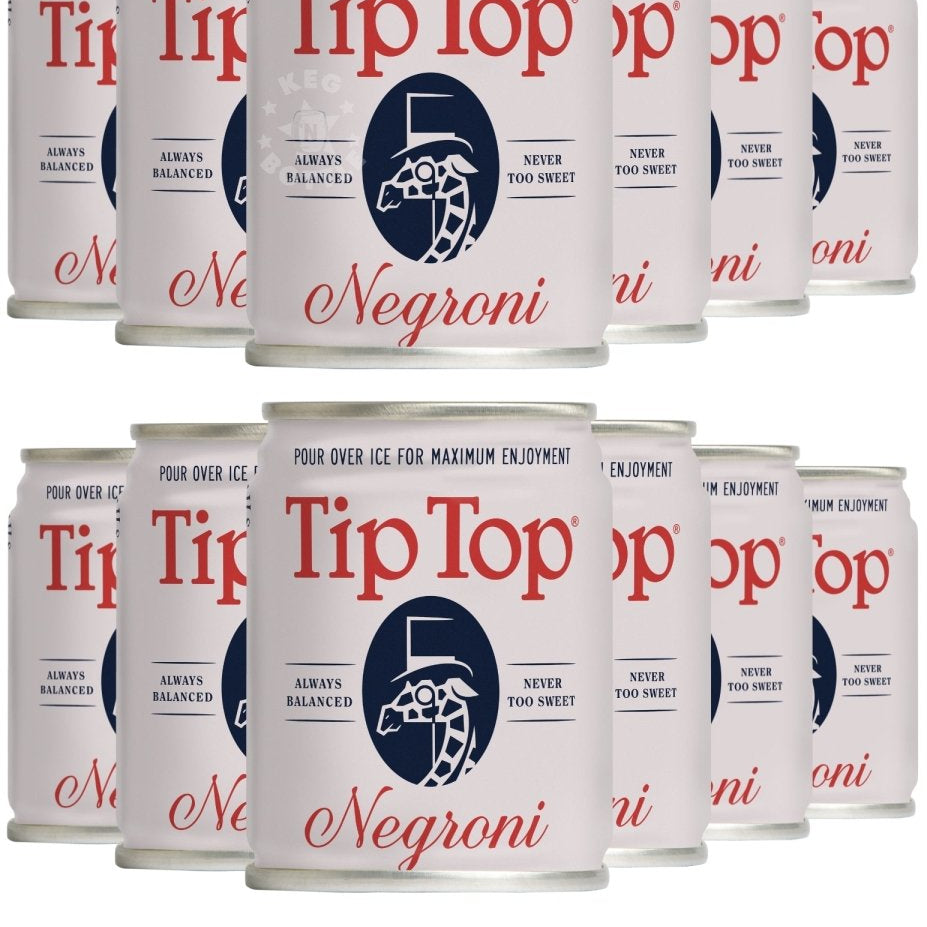 Tip Top Negroni Gin Cocktail - 12 Pack (100 ml)