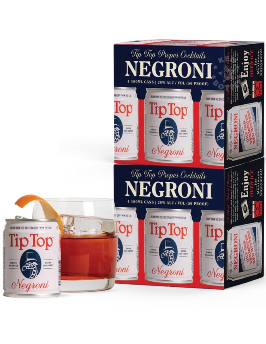 Tip Top Negroni Gin Cocktail - 12 Pack (100 ml)