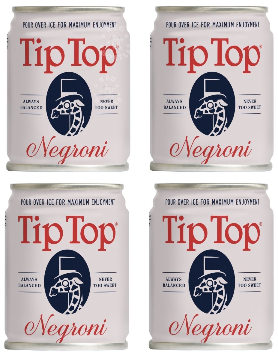 Tip Top Negroni Gin Cocktail - 4 Pack (100 ml)