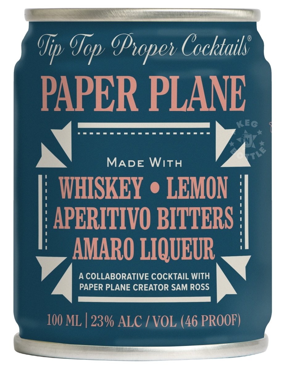 Tip Top Paper Plane Cocktail - 12 Pack (100 ml)