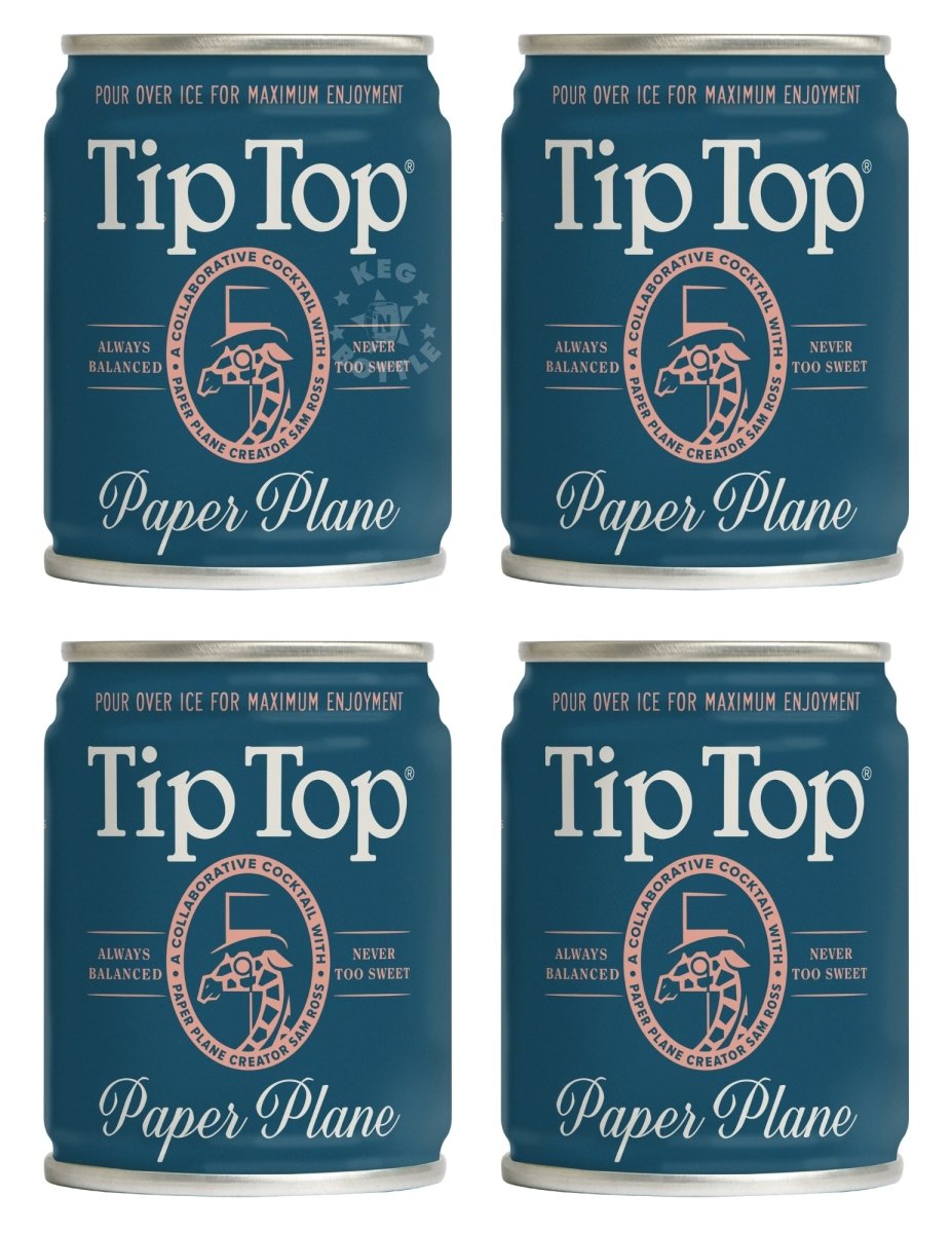 Tip Top Paper Plane Cocktail - 4 Pack (100 ml)