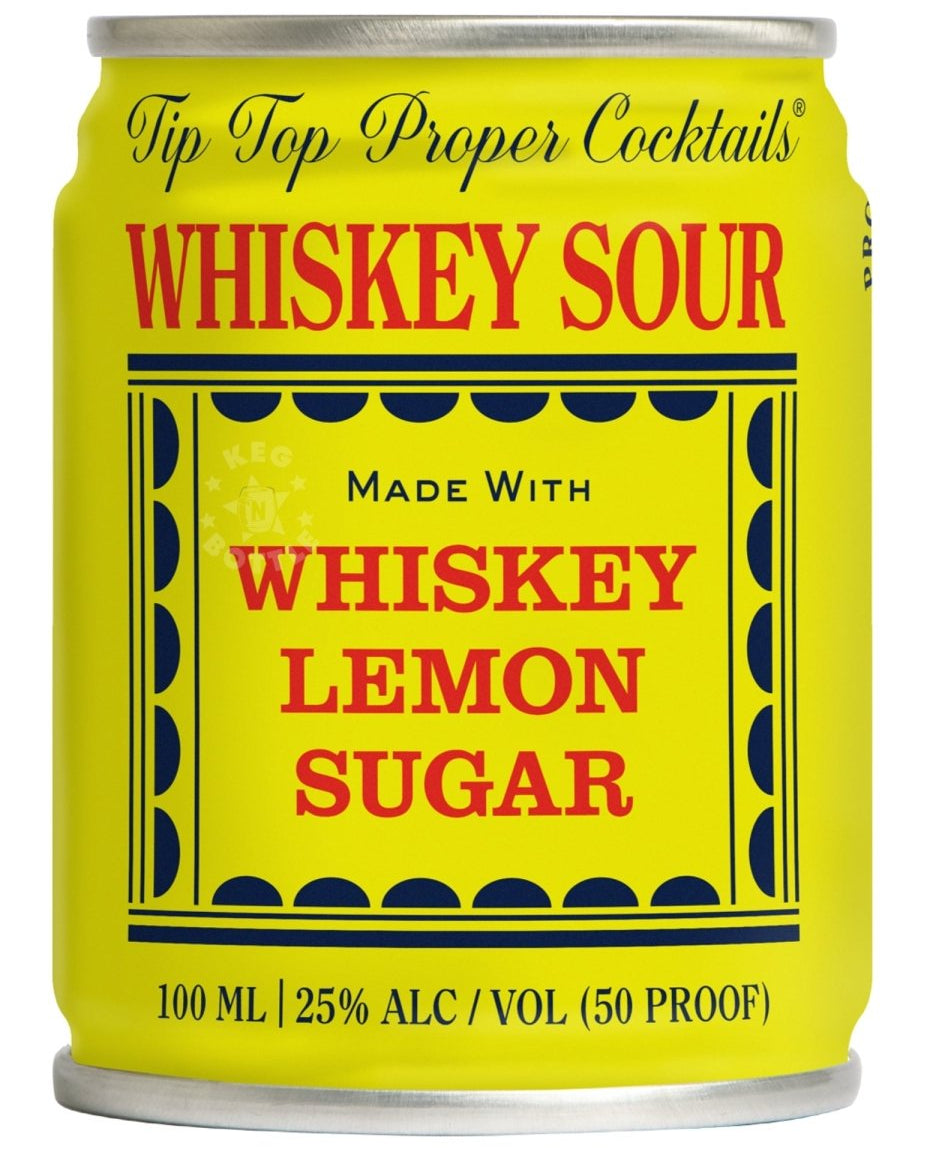 Tip Top Whiskey Sour Cocktail - 12 Pack (100 ml)