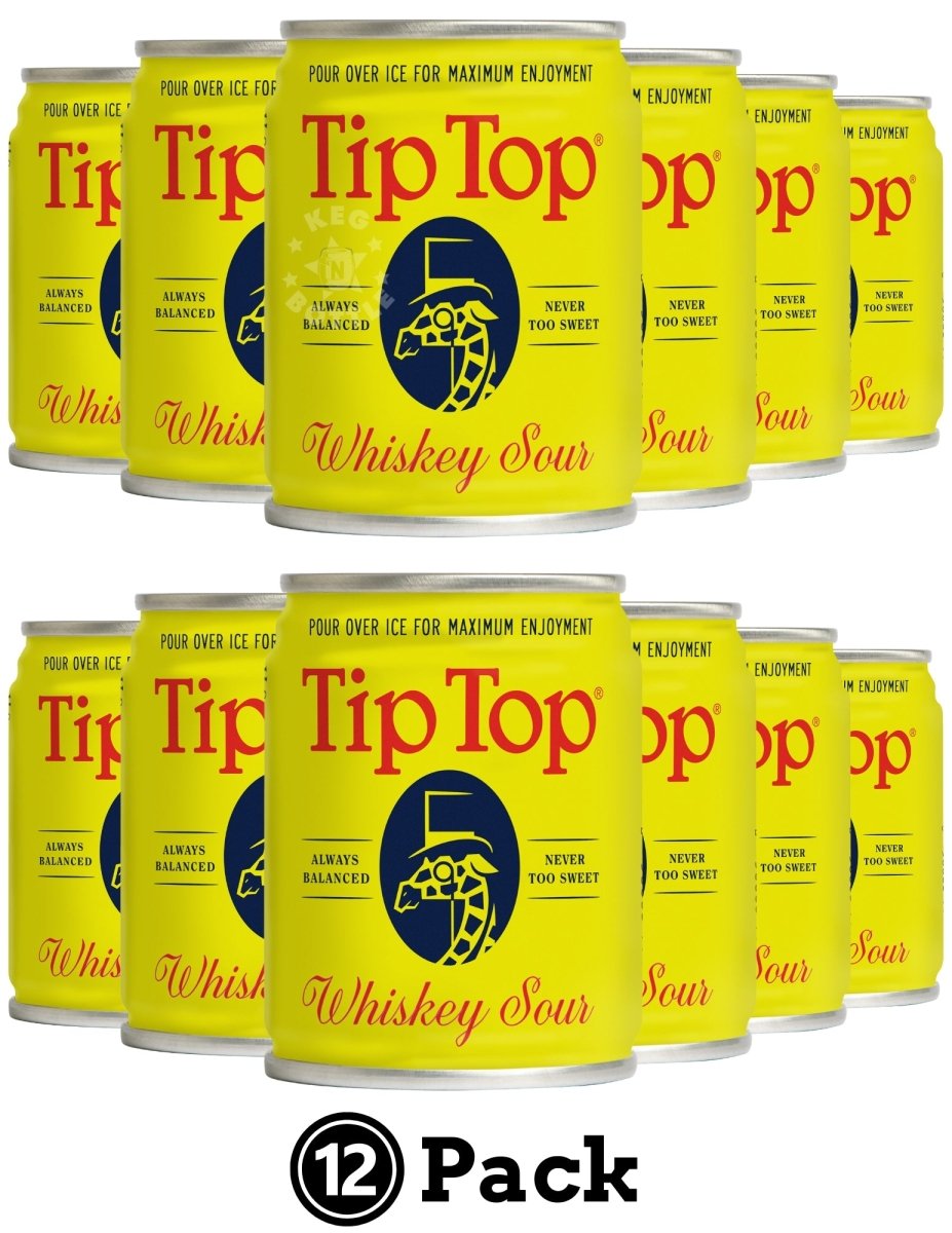 Tip Top Whiskey Sour Cocktail - 12 Pack (100 ml)