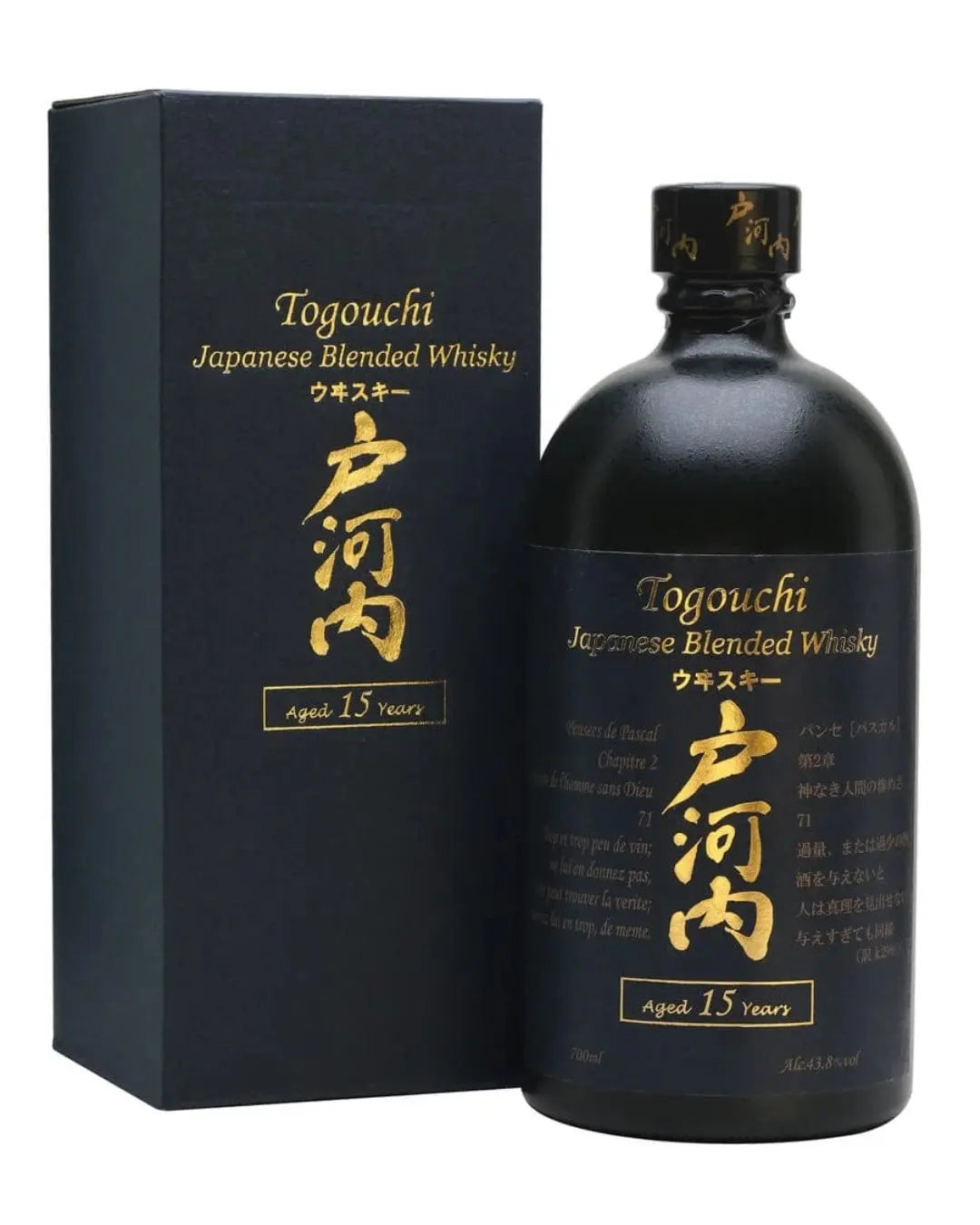 Togouchi Premium Blended Japanese Whisky 15 Year Old, 70 cl