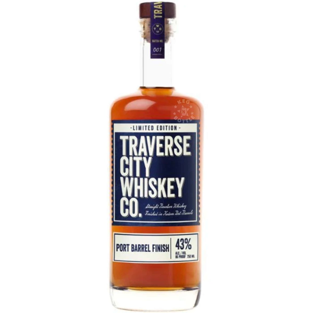 Traverse City Port Barrel Finish Straight Bourbon (750 ml)