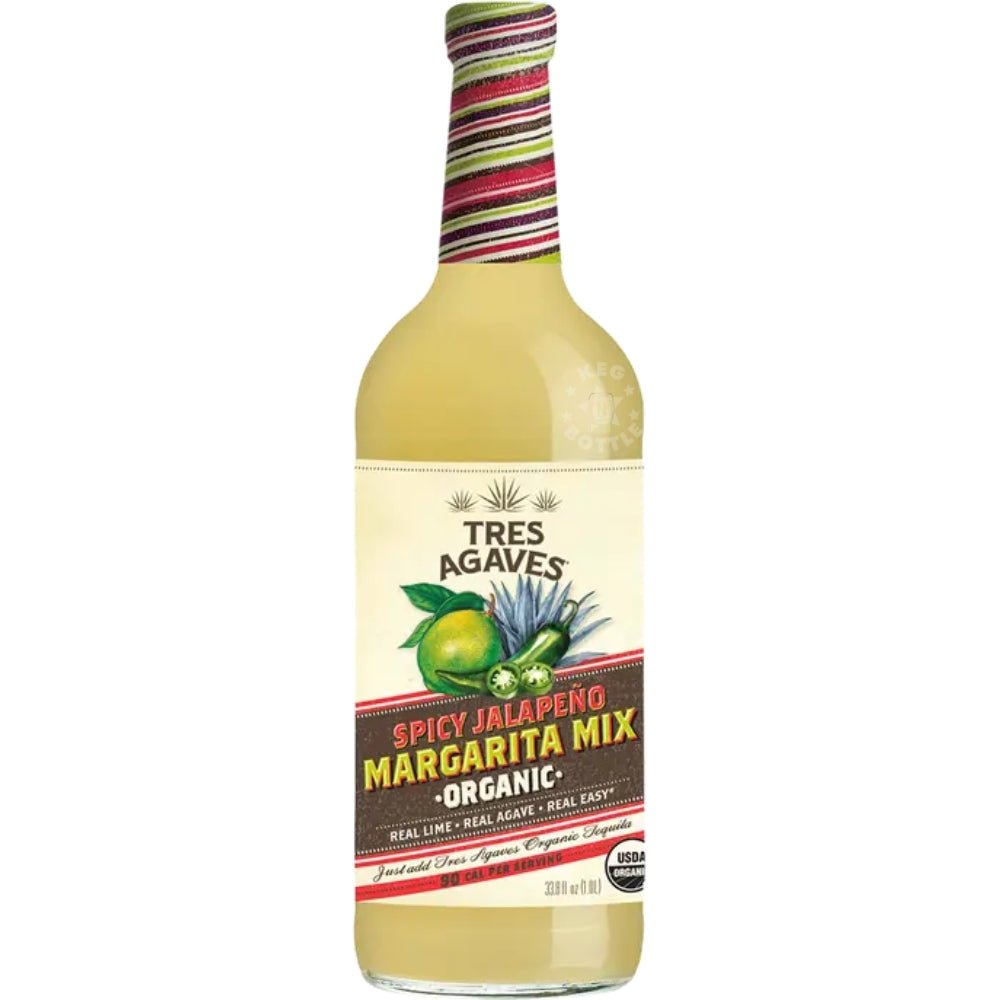 Tres Agaves Organic Spicy Jalapeño Margarita Mix (1 L)