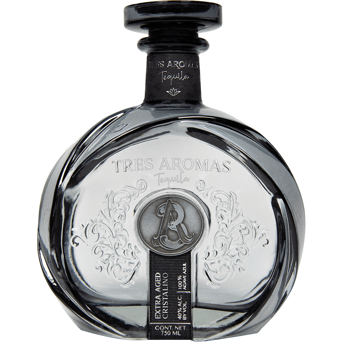 Tres Aromas Extra Aged Cristalino Tequila (750 ml)
