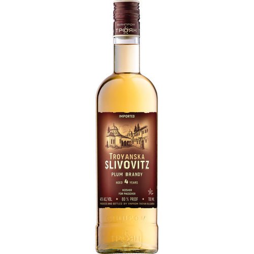 Troyanska 4 Year Slivovitz Bulgarian Plum Brandy (700mL)
