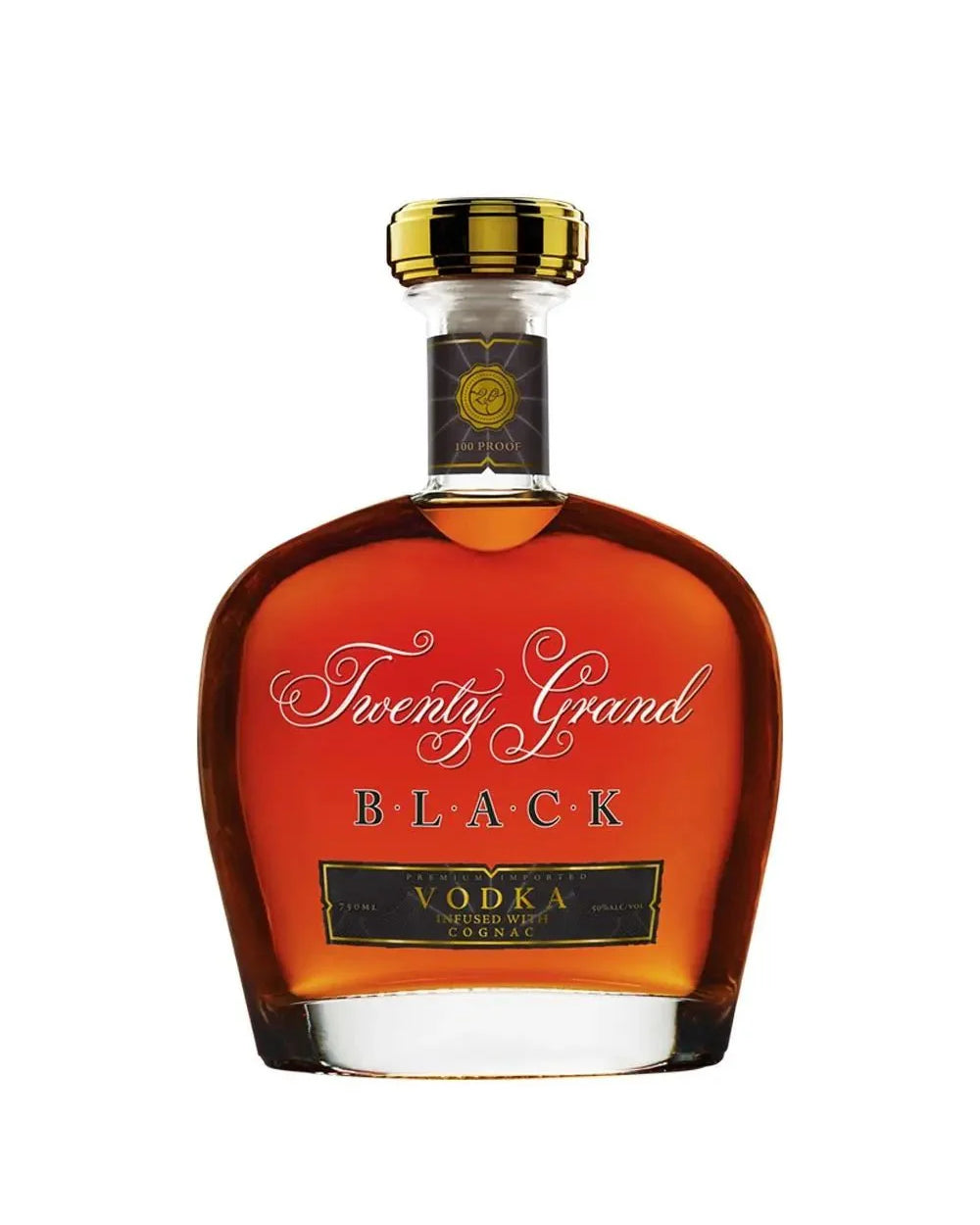 Twenty Grand Black Vodka (750mL)
