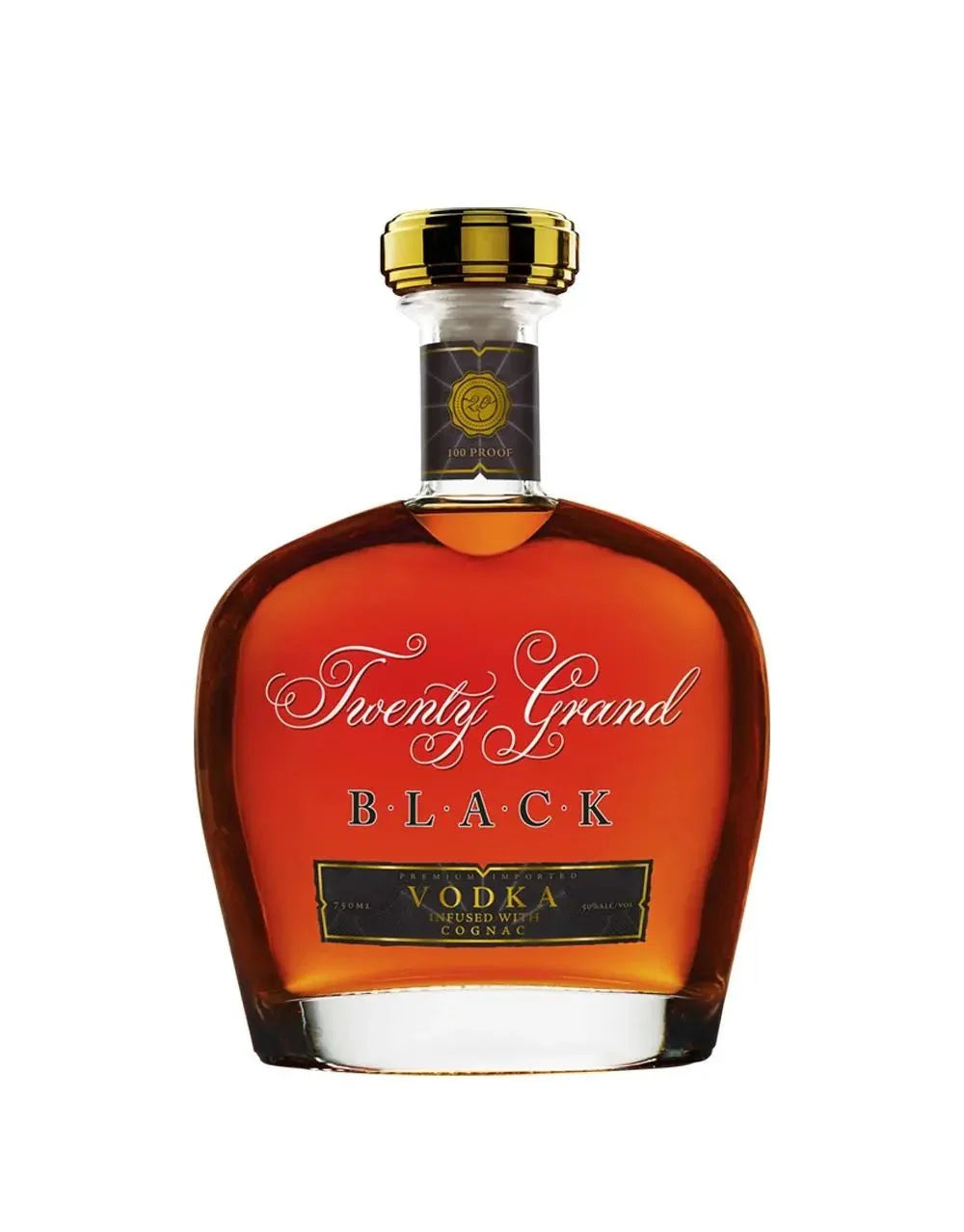 Twenty Grand Black Vodka (750mL)