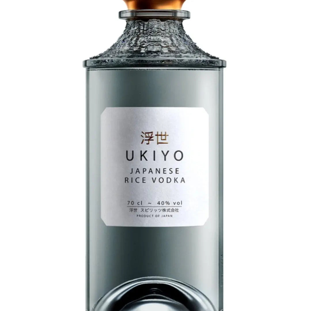 Ukiyo Japanese Rice Vodka, 70 cl