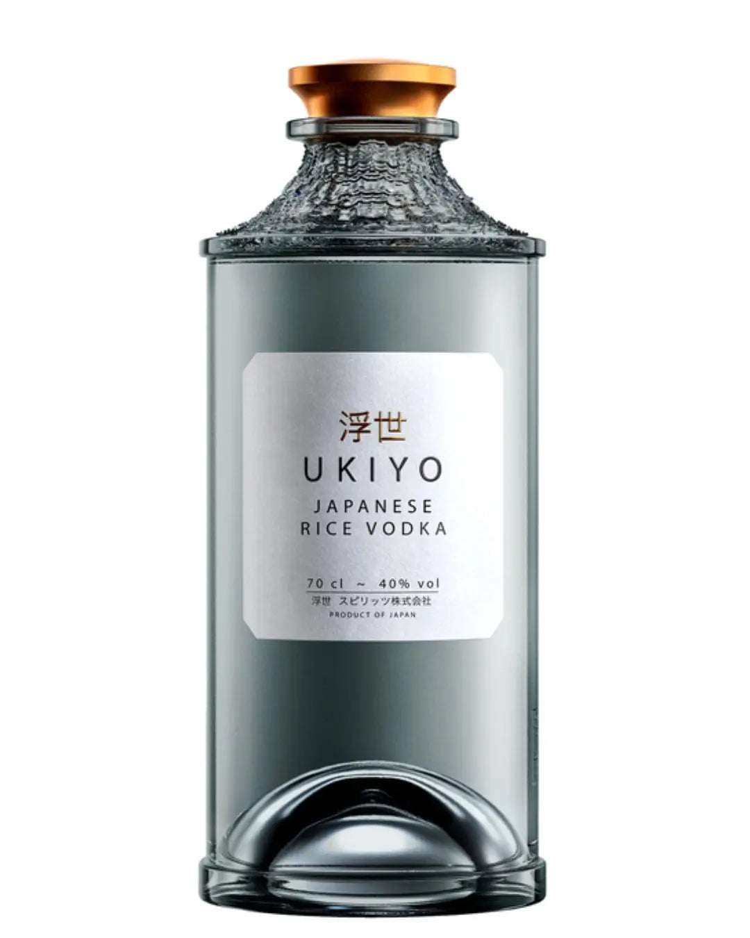Ukiyo Japanese Rice Vodka, 70 cl