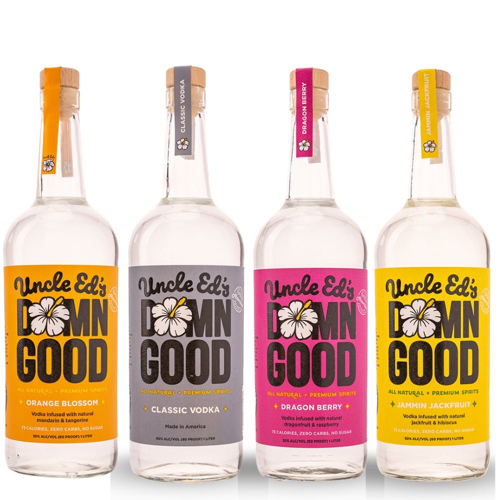 Uncle Ed’s Damn Good Rainbow Pack – Festival Special! (4x 750 ml)