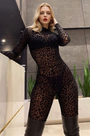 Fierce Leopard Print Jumpsuit