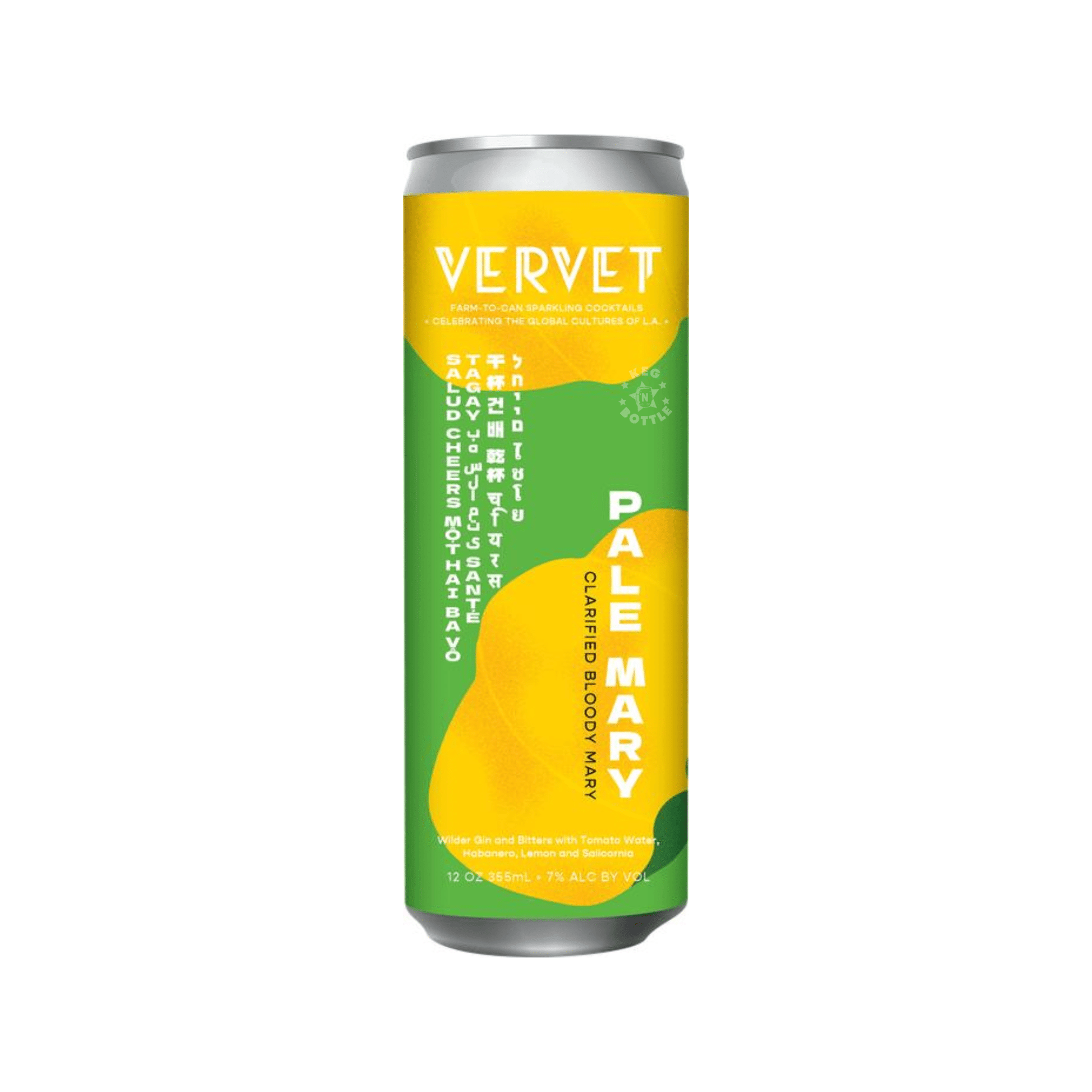 Vervet Pale Mary Sparkling Canned Cocktail (12 oz)