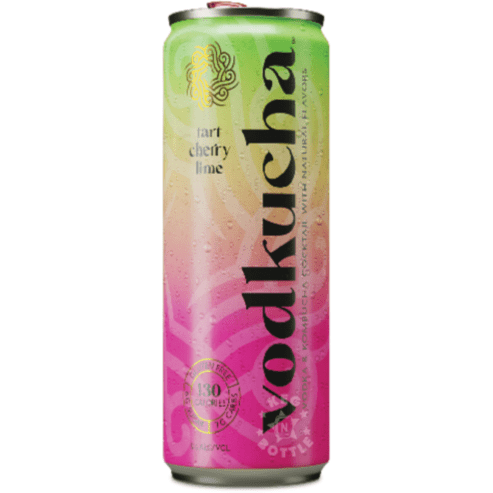 Vodkucha Tart Cherry Lime Sparkling Cocktail (4 Pack)
