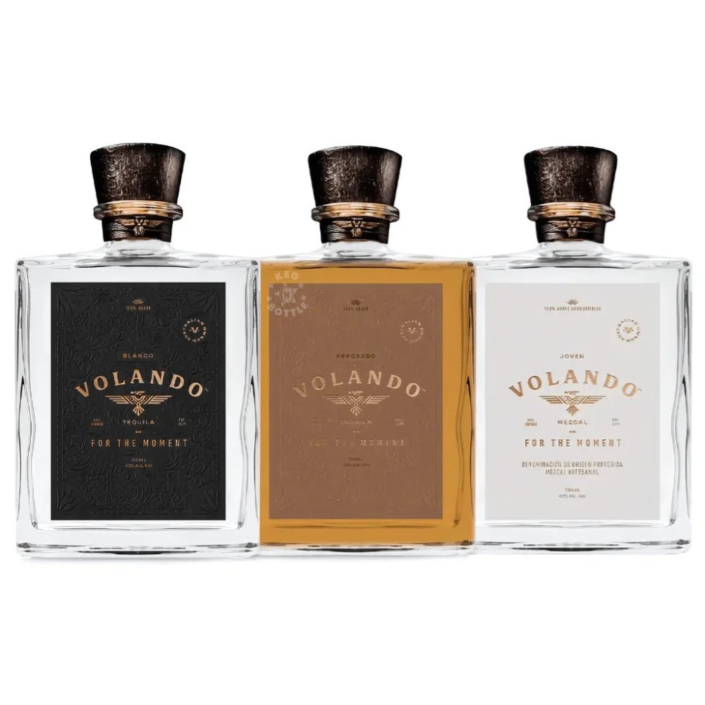 Volando Blanco, Reposado & Mezcal Gift Set (3 x 200 ml)