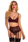 Scalloped Lace Bra Set