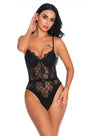 Belted Lace Teddy