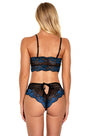 Lacy Contrast Bra Set