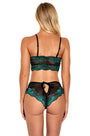 Lacy Contrast Bra Set