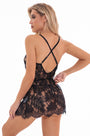 Simply Cinched Lace Chemise