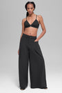 Main Act Wide Leg Trouser - Black