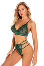Sultry Strappy Bra Set