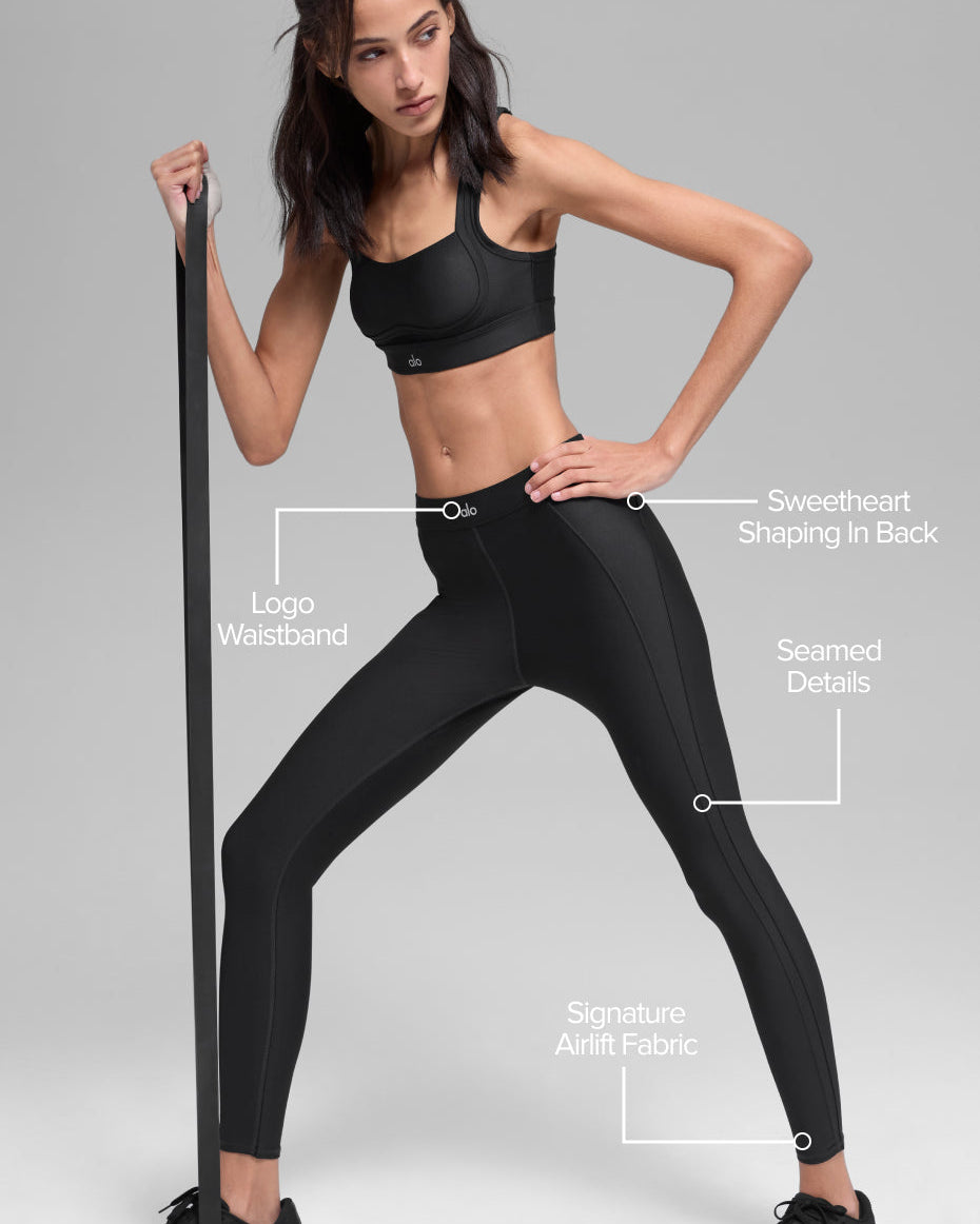 Airlift High-Waist Ignite 7/8 Legging - Black