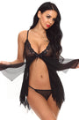 Mesh Handkerchief Babydoll
