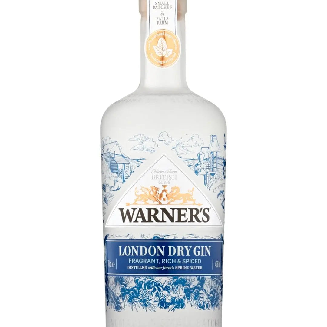 Warner’s London Dry Gin, 70 cl