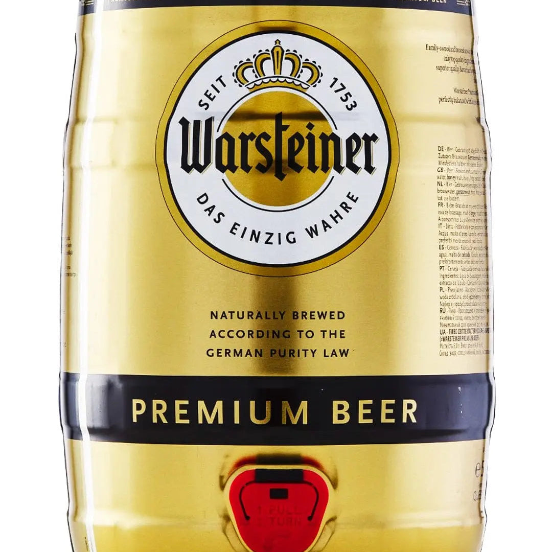 Warsteiner Premium Mini Keg, 5 L