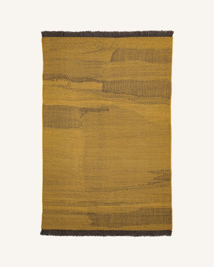 Nanimarquina - Wasabi wool carpet  | Mustard
