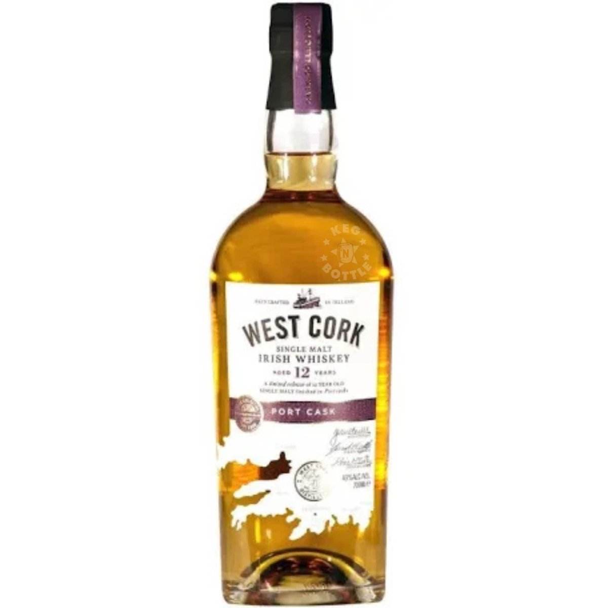 West Cork Port Cask 12 Year Old 750 ml