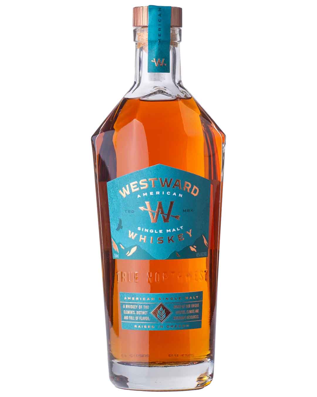 Westward American Single Malt Whiskey, 70 cl