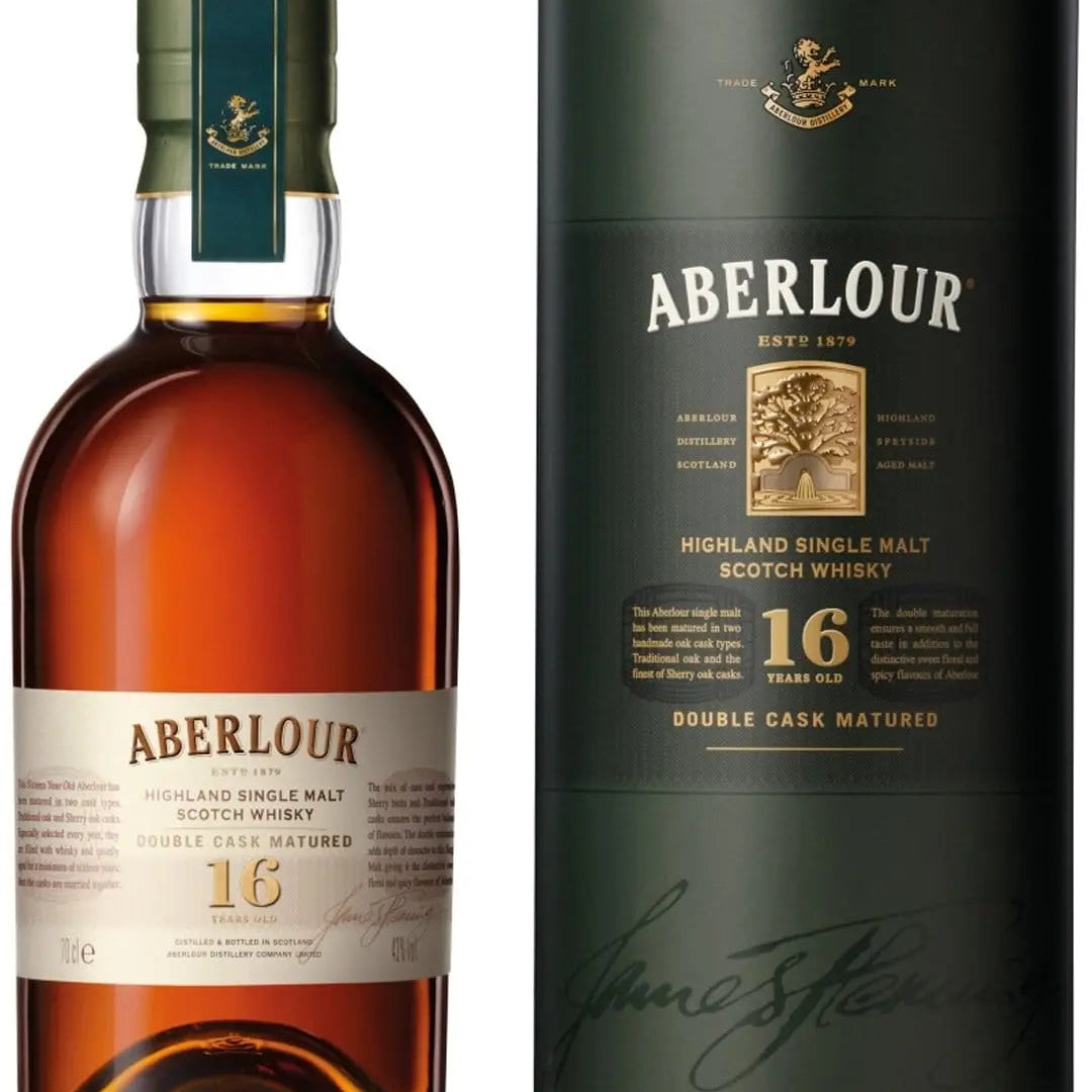 Aberlour 16 Year Old Double Cask Malt Whisky, 70 cl