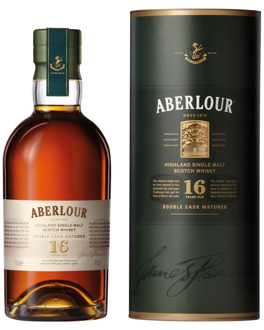 Aberlour 16 Year Old Double Cask Malt Whisky, 70 cl