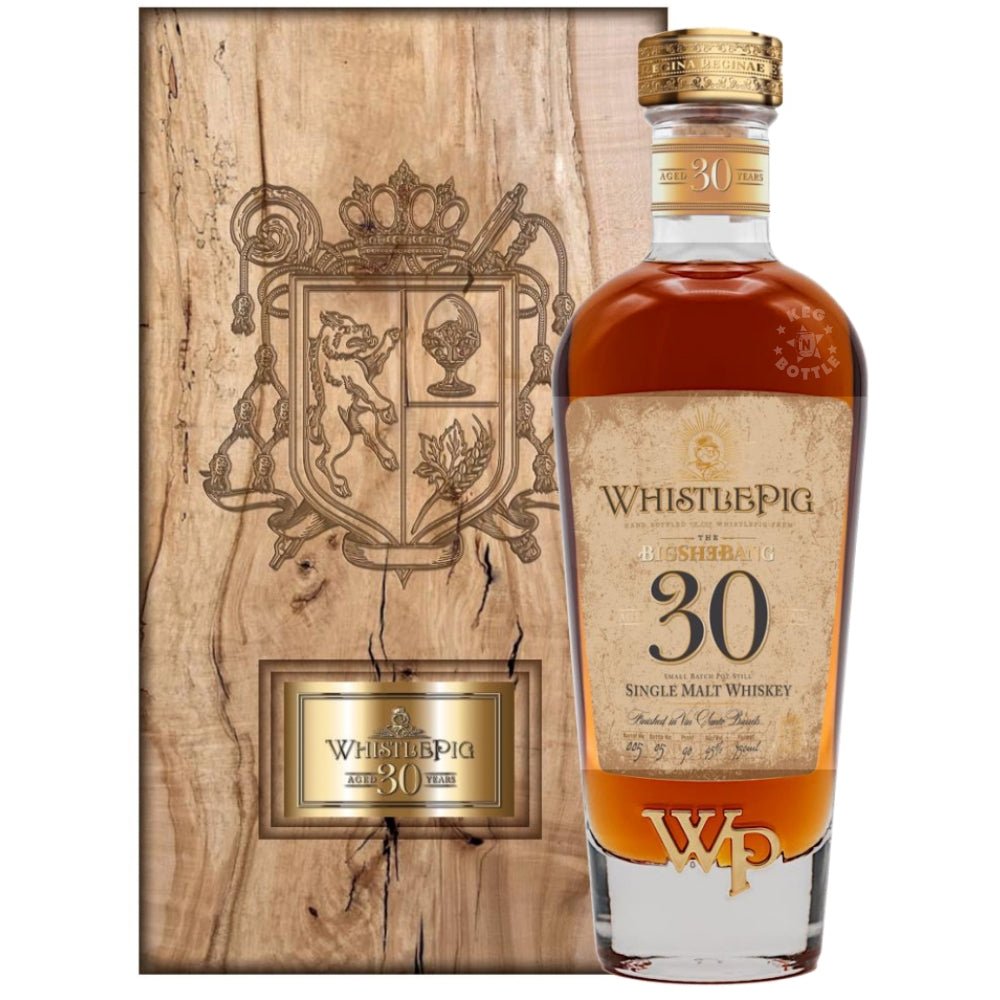WhistlePig 30 Single Malt Whiskey – The BigSheBang (750 ml)