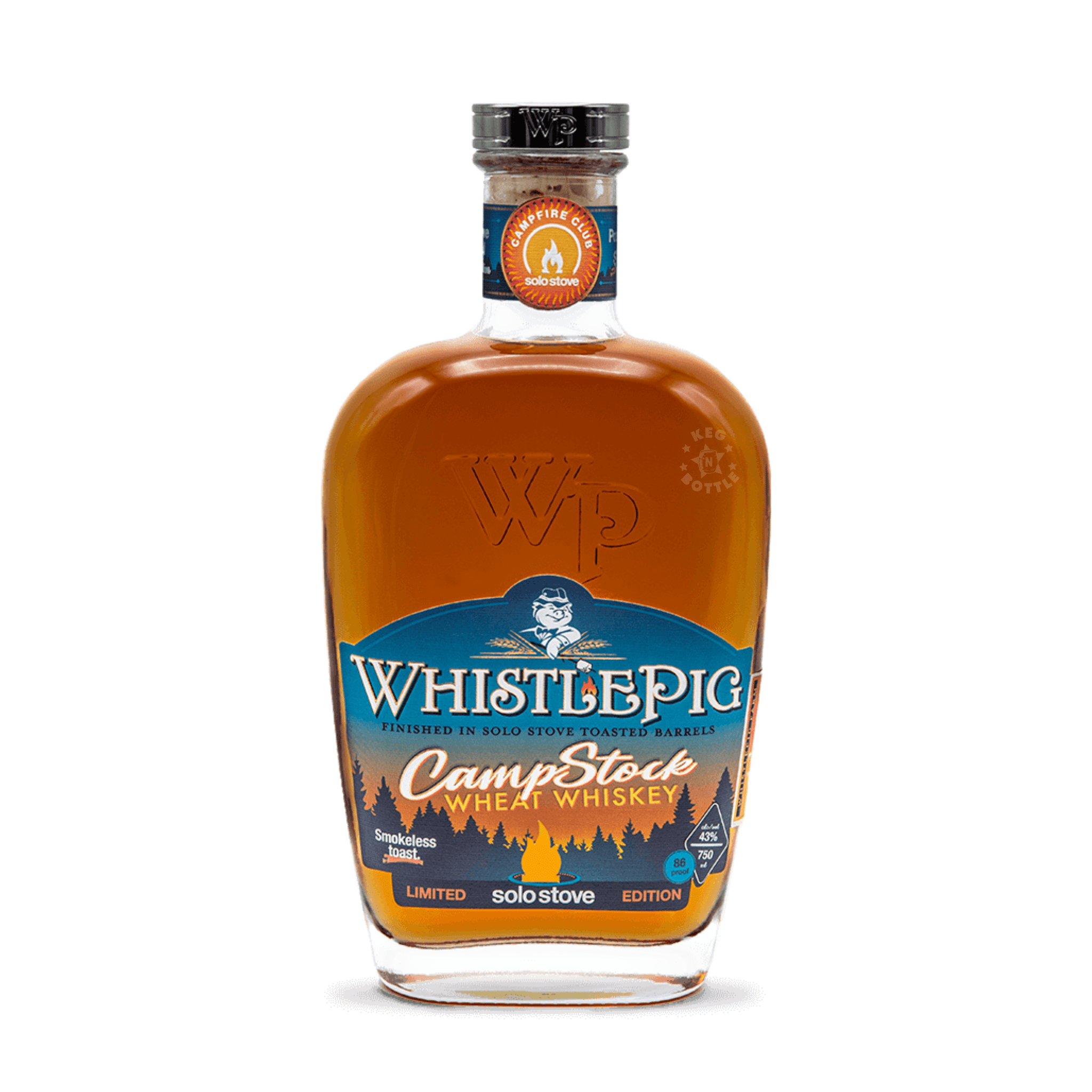 WhistlePig CampStock Toasted Barrel Wheat Whiskey (750 ml)