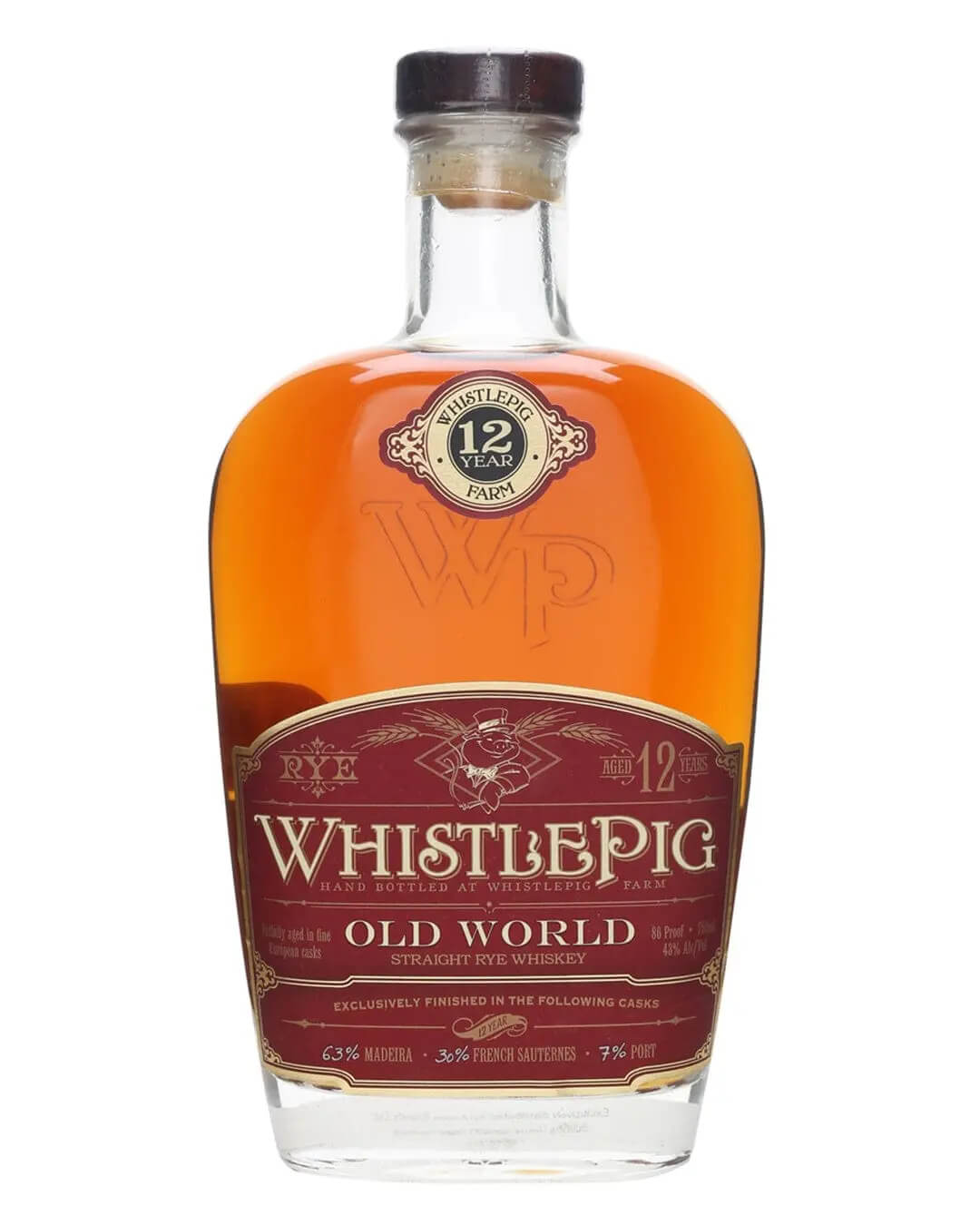 WhistlePig Old World Series 12 Year Old Whiskey, 70 cl