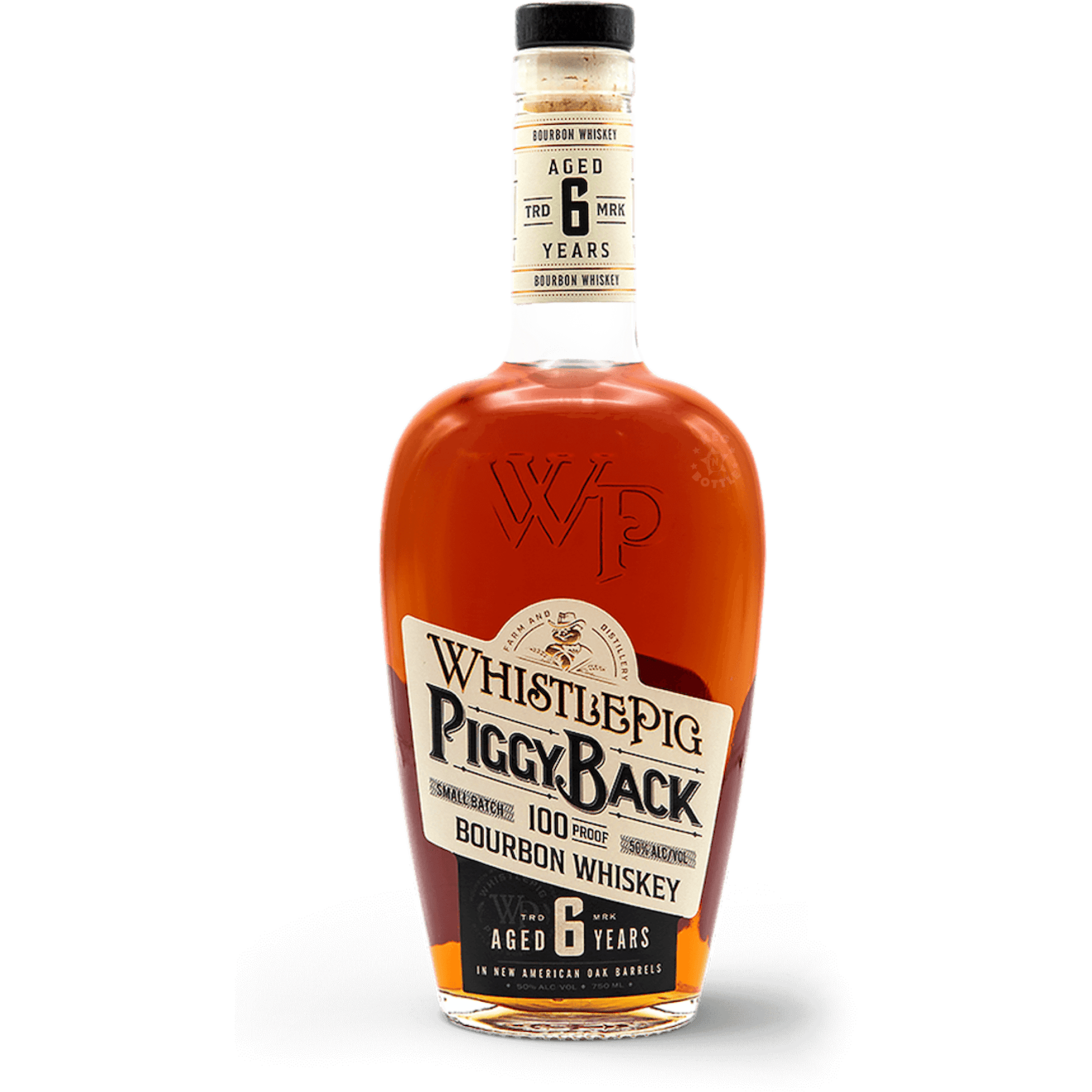 WhistlePig PiggyBack 6 Year Bourbon Whiskey (750 mL)